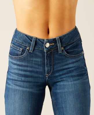womens mid rise jeans